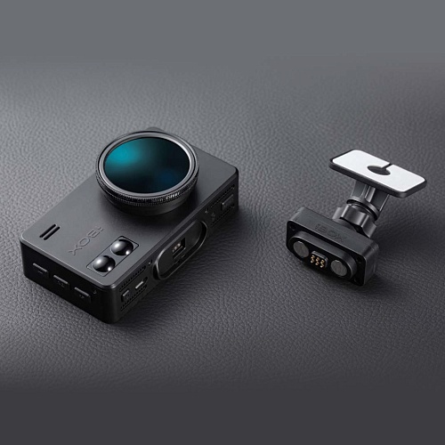 Видеорегистратор с сигнатурным радар-детектором iBOX iCON LaserVision WiFi Signature Dual + Внутрисалонная камера iBOX RearCam FHD2